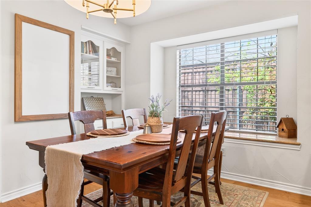 819 Lockhaven Lane Coppell, TX 75019 - Photo 11 of 33 An eat-in kitchen that feels comfortable and usable, with details that add just enough character without overcomplicating it.