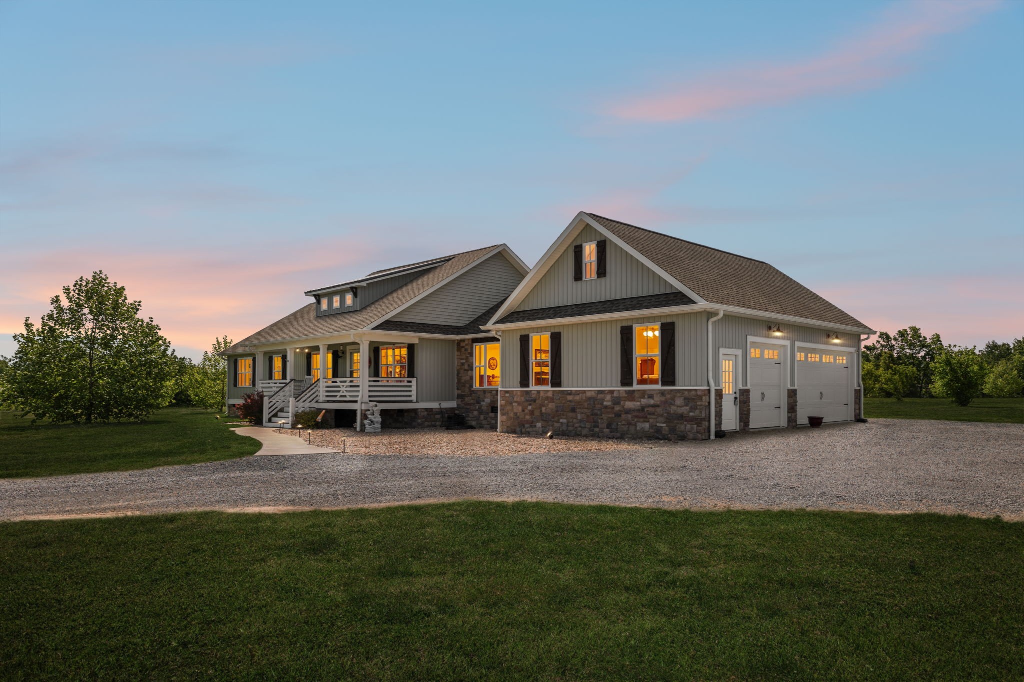 86 Ben Road Westmoreland, TN 37186 - Photo 64 of 64 a front view of a house with a yard