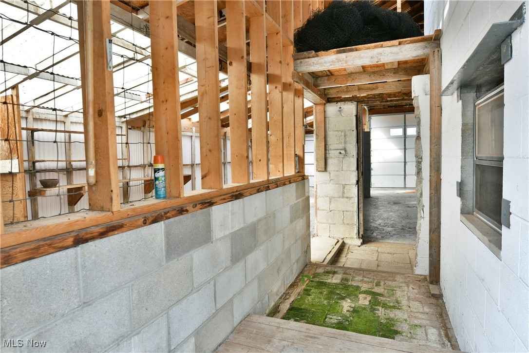 5150 Phillips Rice Road Cortland, OH 44410 - Photo 14 of 50 Misc room featuring concrete block wall