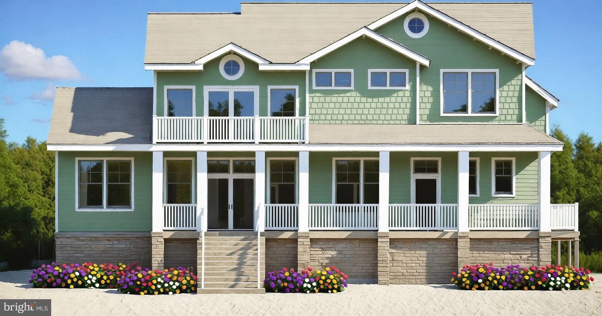 208 Country Boulevard Tuckerton, NJ 08087 - Photo 2 of 5 a front view of a house with a yard and garage