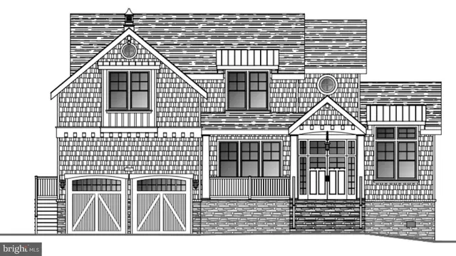 a view of a large white building