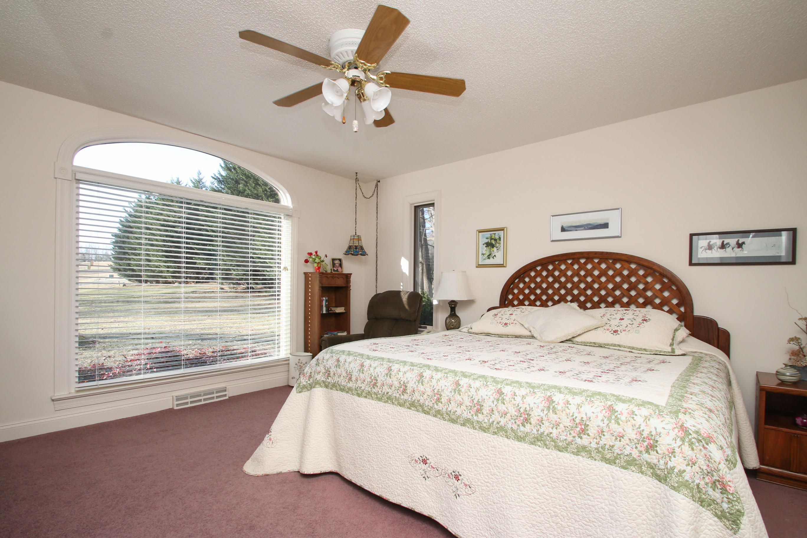550 Cedar Ridge Road Union Hall, VA 24176 - Photo 35 of 90 Master Bedroom overlooks front