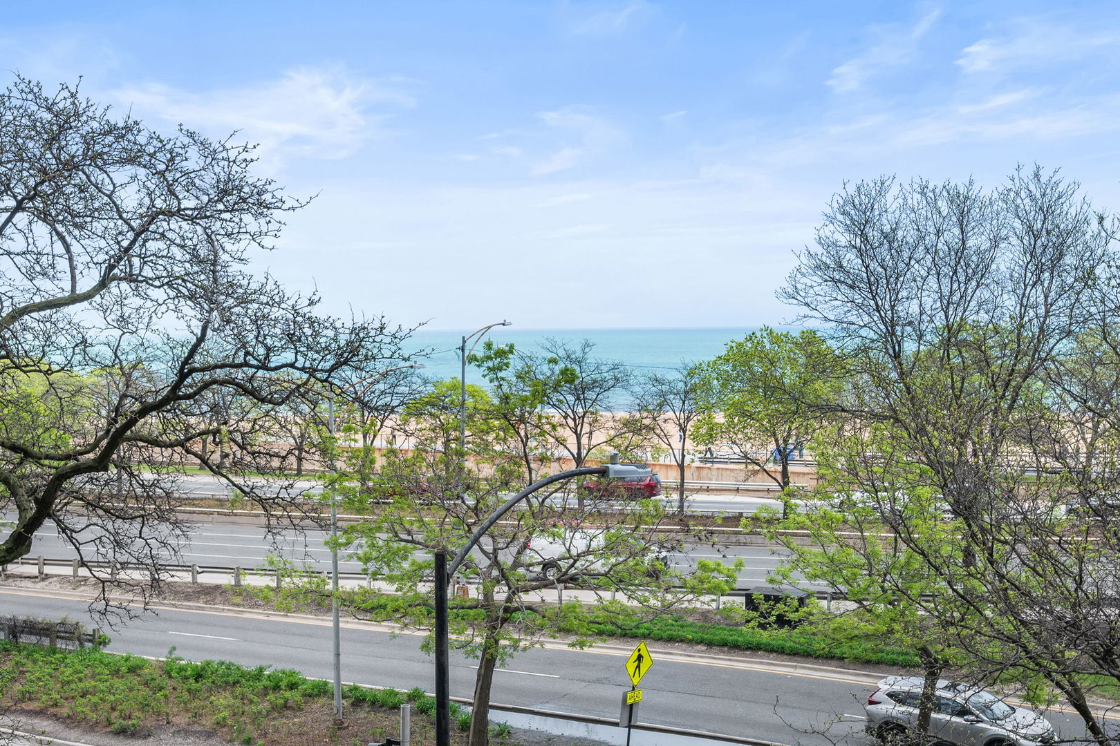 1040 North Lake Shore Drive, Unit 4C Chicago, IL 60611 - Photo 27 of 31 a view of a yard with plants and trees