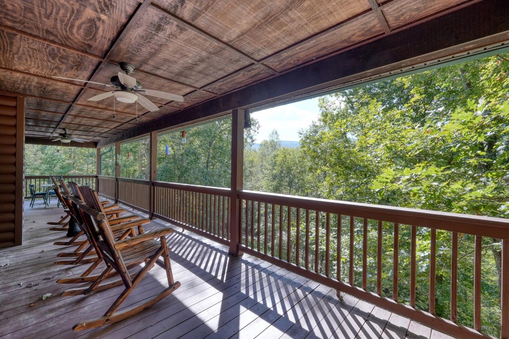 3204 Creekview Road Hiawassee, GA 30546 - Photo 40 of 45 a view of a two chairs in the balcony