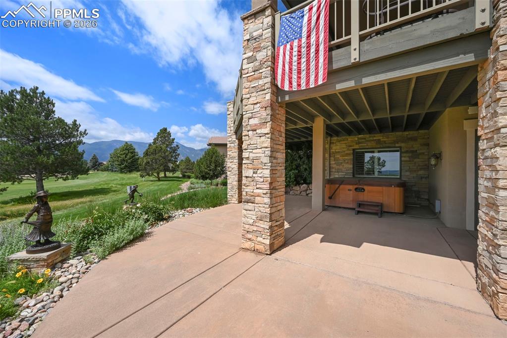 4025 Reserve Point Colorado Springs, CO 80904 - Photo 49 of 50 a view of a house with backyard porch and sitting area