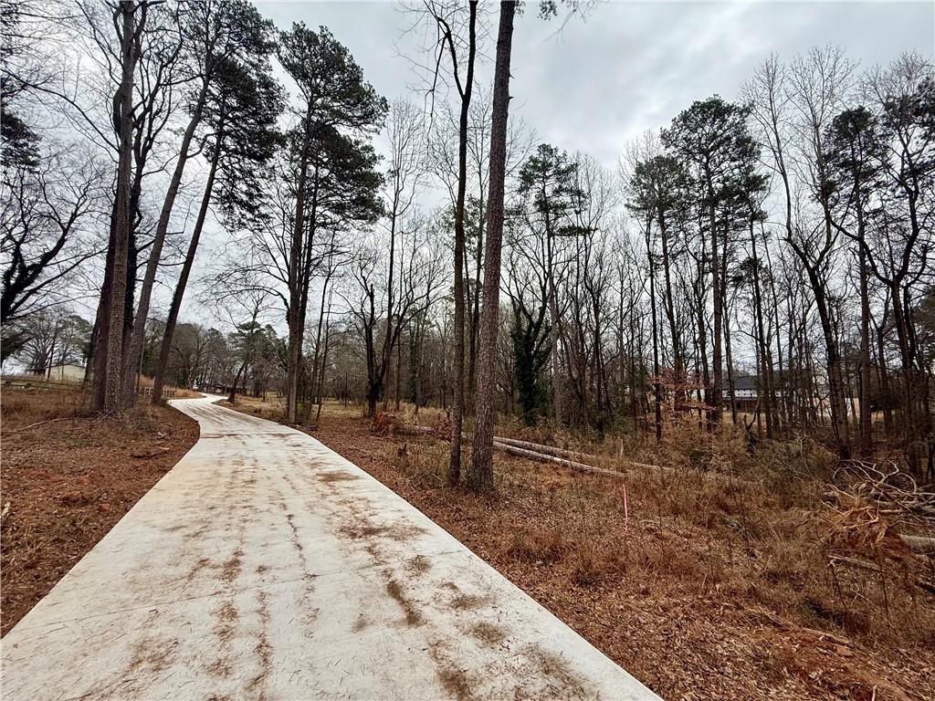 0 Pine Street Pendergrass, GA 30567 - Photo 4 of 9 a view of a backyard with large trees