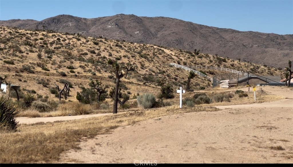 25625 Rancho Street Apple Valley, CA 92308 - Photo 10 of 18 a view of large space with a mountain in the background