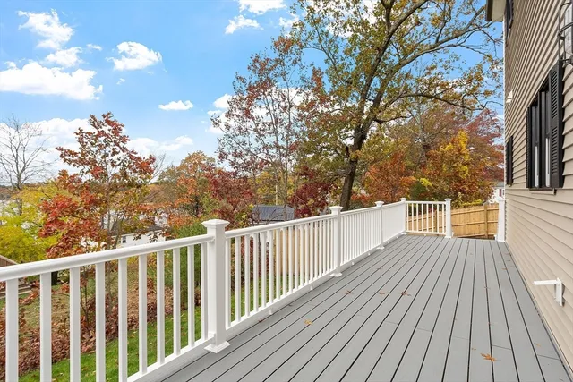 a view of a city from a balcony
