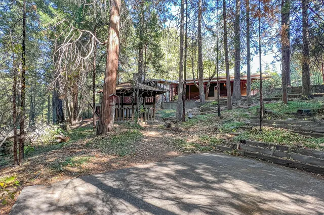 a large body of water with water fall