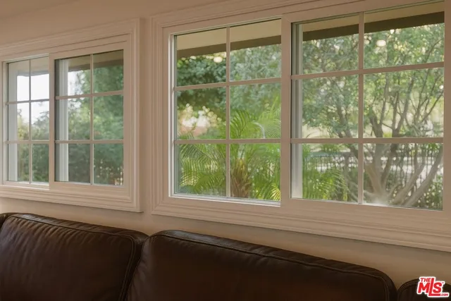 a view of a window and outside view from a window