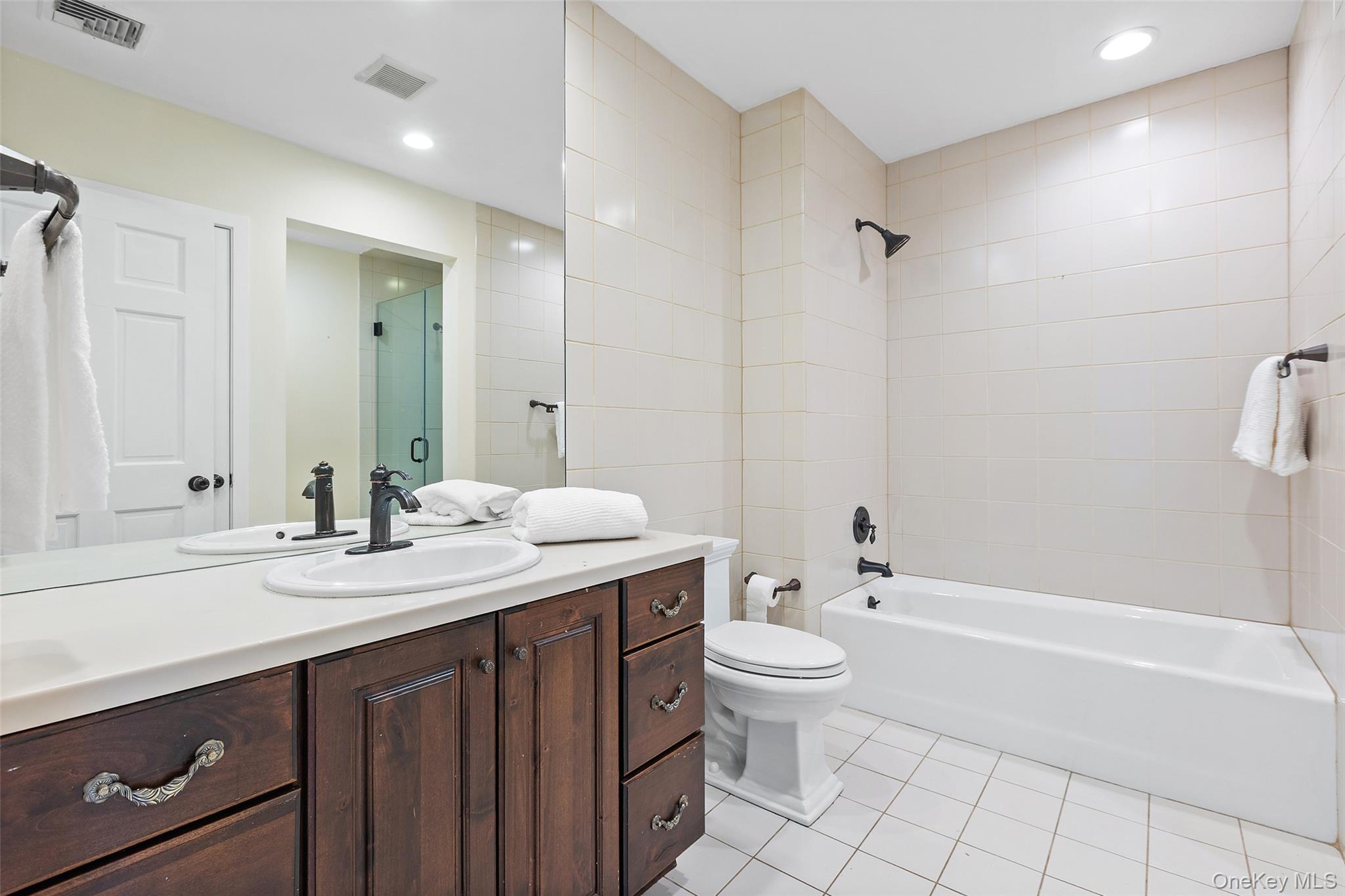 56 Huntville Road Katonah, NY 10536 - Photo 16 of 44 Spacious bath with Tub/Shower and separate walk in Shower and Laundry