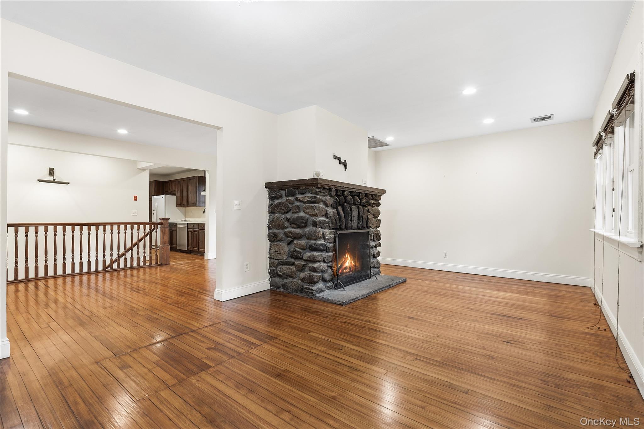 56 Huntville Road Katonah, NY 10536 - Photo 2 of 44 View from Front Door into Living room.