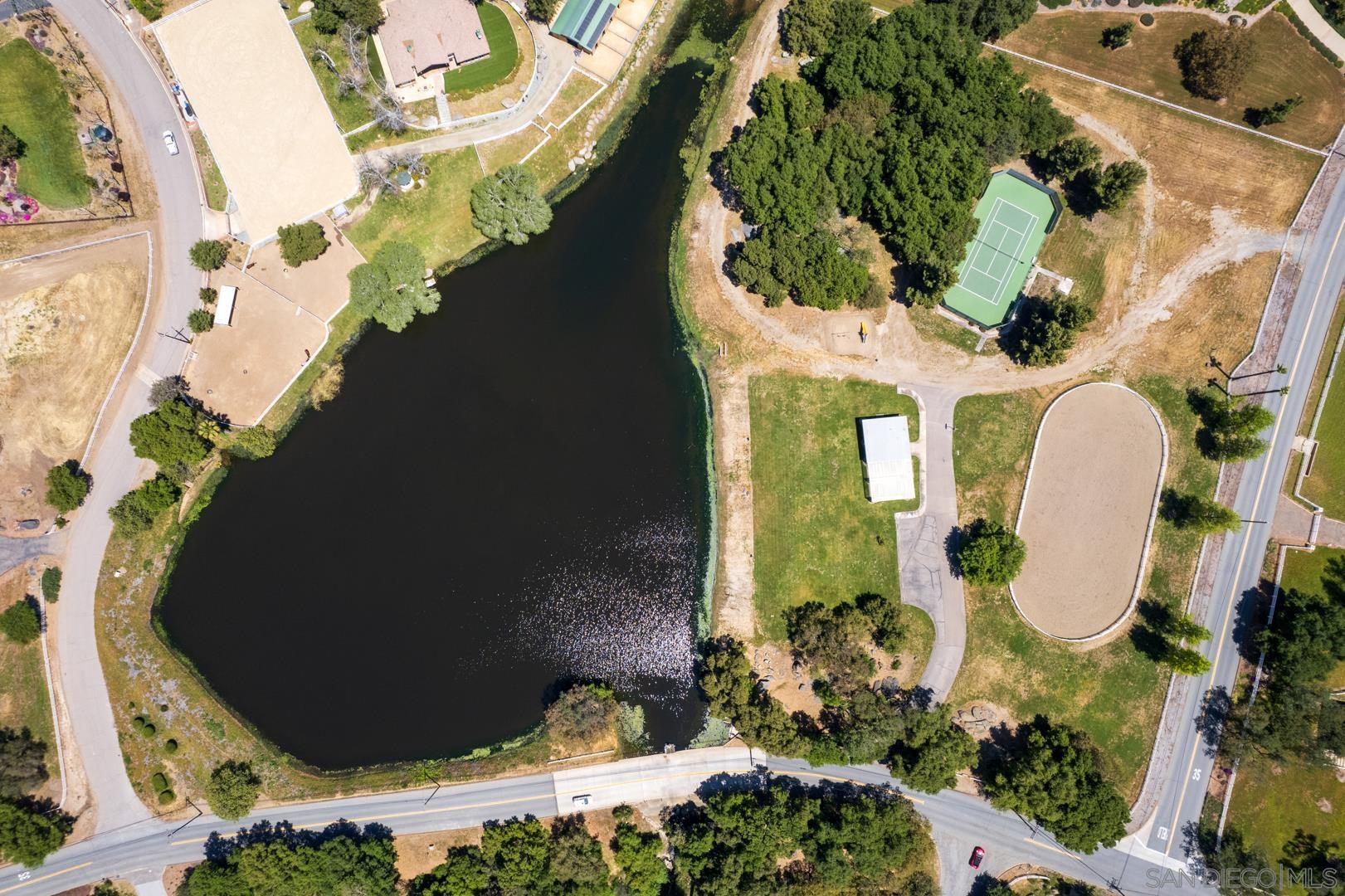 0 Via Viejas Oeste Alpine, CA 91901 - Photo 13 of 36 an aerial view of a house with a swimming pool