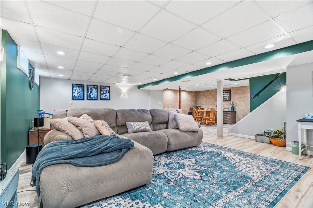 3379 Stratham Circle Northwest Canton, OH 44708 - Photo 23 of 35 View of the recreation room in the basement