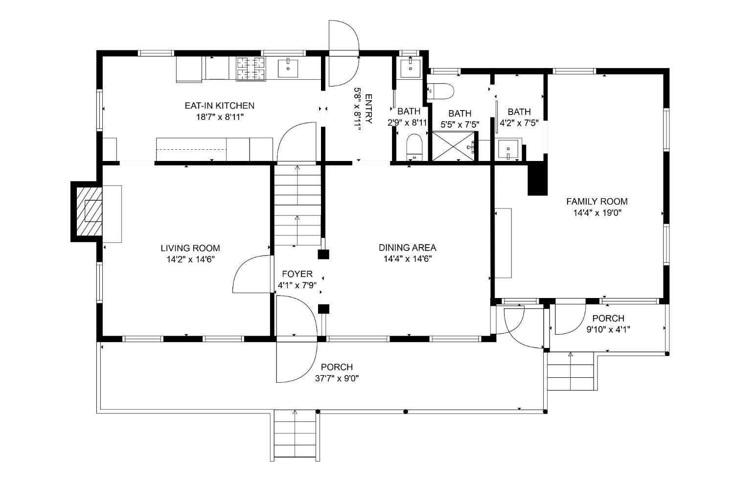 1301 Co Rte 7 Ancram, NY 12502 - Photo 48 of 52 a picture of a floor plan