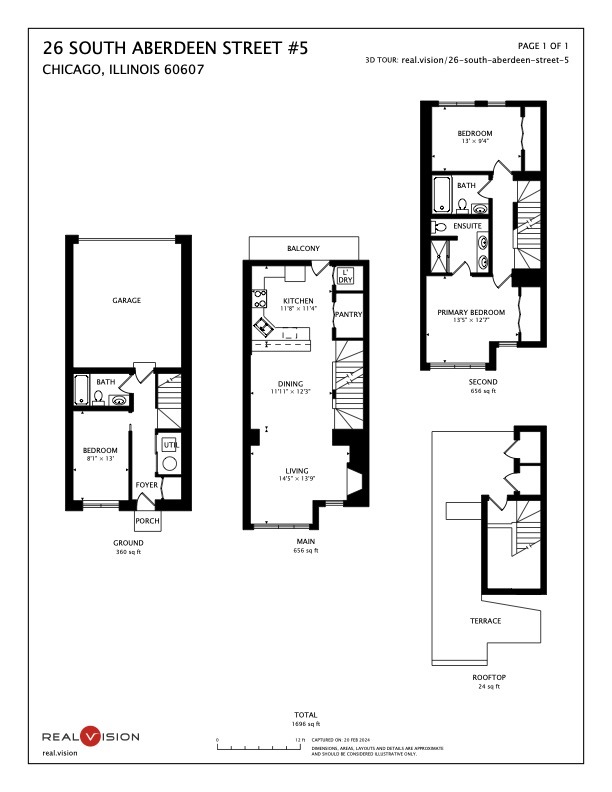 26 South Aberdeen Street, Unit 5 Chicago, IL 60607 - Photo 32 of 37 Gallery Image 32