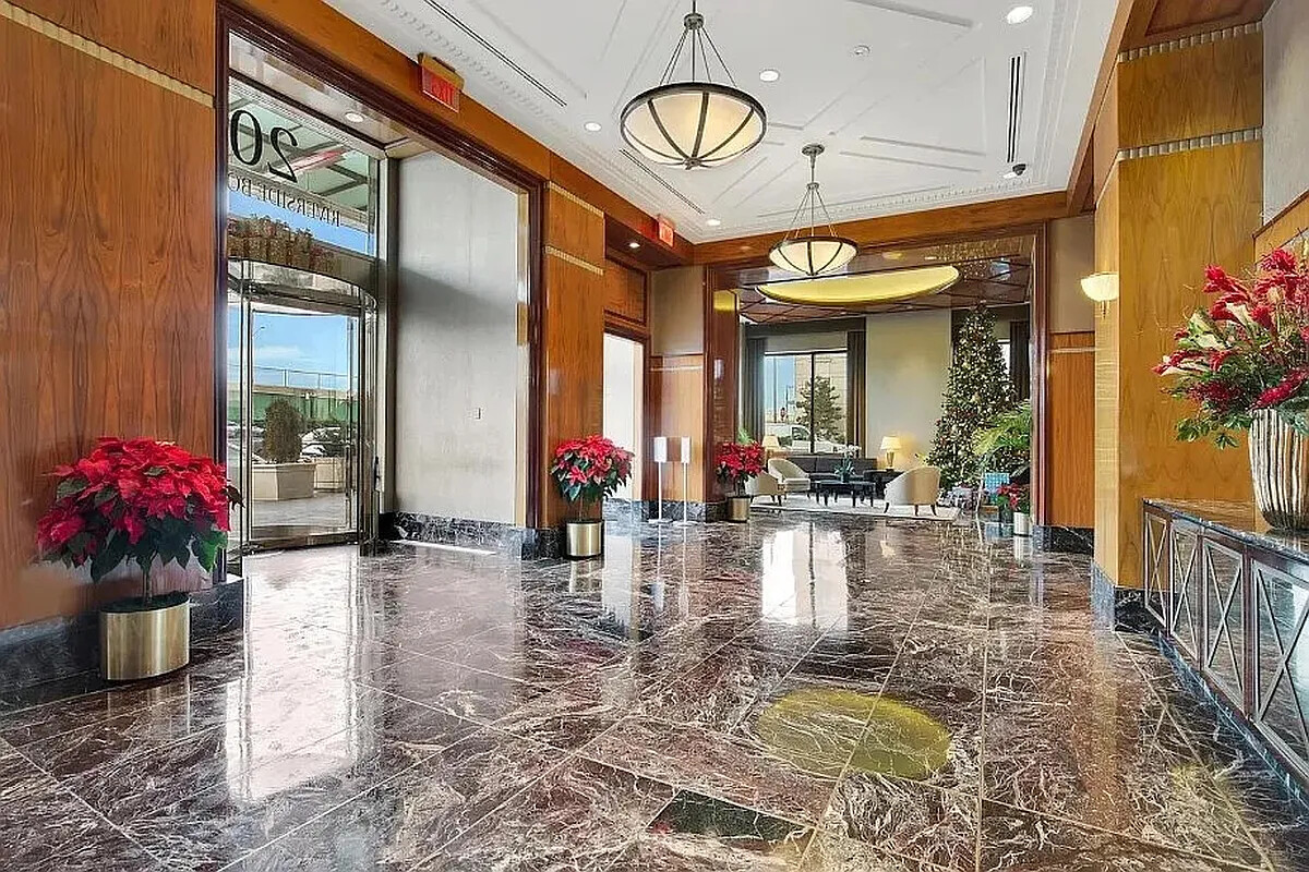200 Riverside Boulevard, Unit 15E Manhattan, NY 10069 - Photo 9 of 15 a view of a living room and a porch