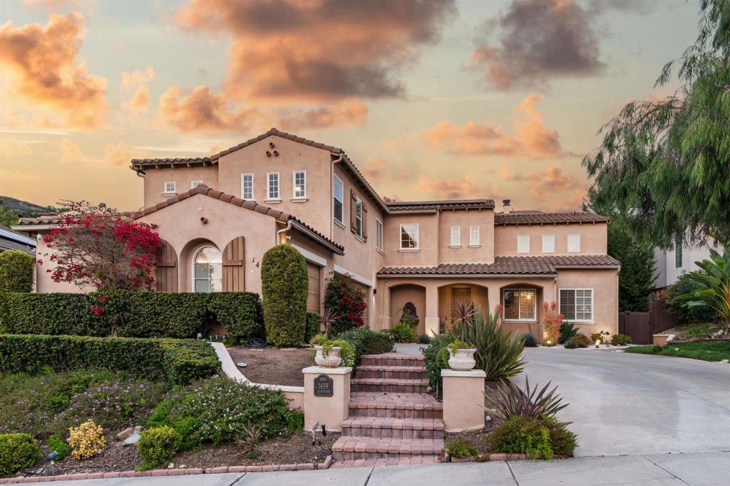 1459 Lighthouse Road San Marcos, CA 92078 - Photo 42 of 50 a front view of a house with garden