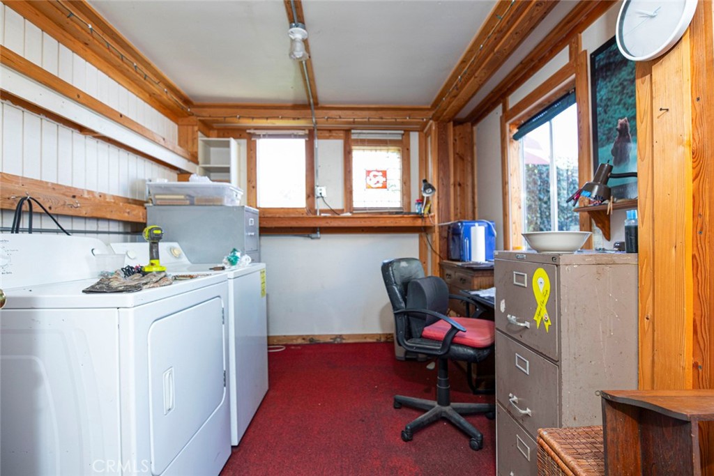 3704 3rd Avenue La Crescenta, CA 91214 - Photo 15 of 22 a view of a workspace with furniture and a window