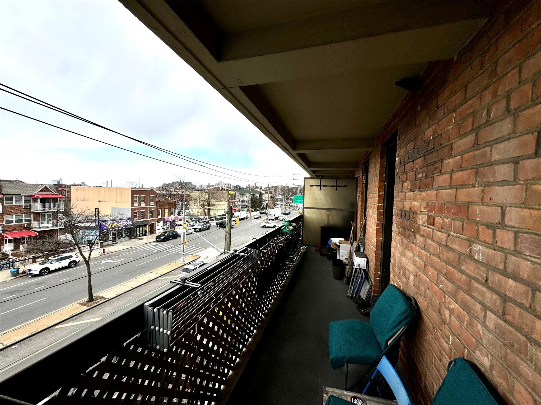 2121 Shore Parkway, Unit 4P Brooklyn, NY 11214 - Photo 7 of 20 a view of a balcony with city view