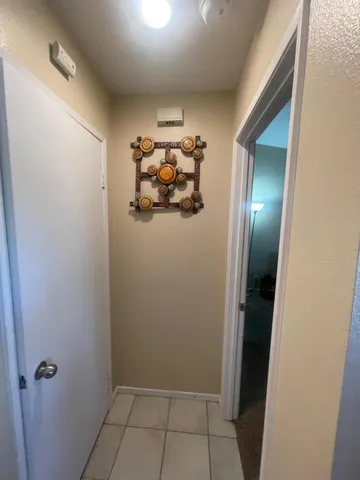 a view of water heater room