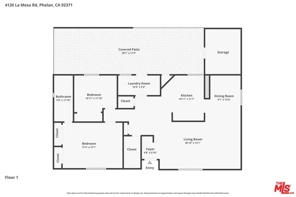 $309,000 | 4120 La Mesa Road, Phelan, CA 92371