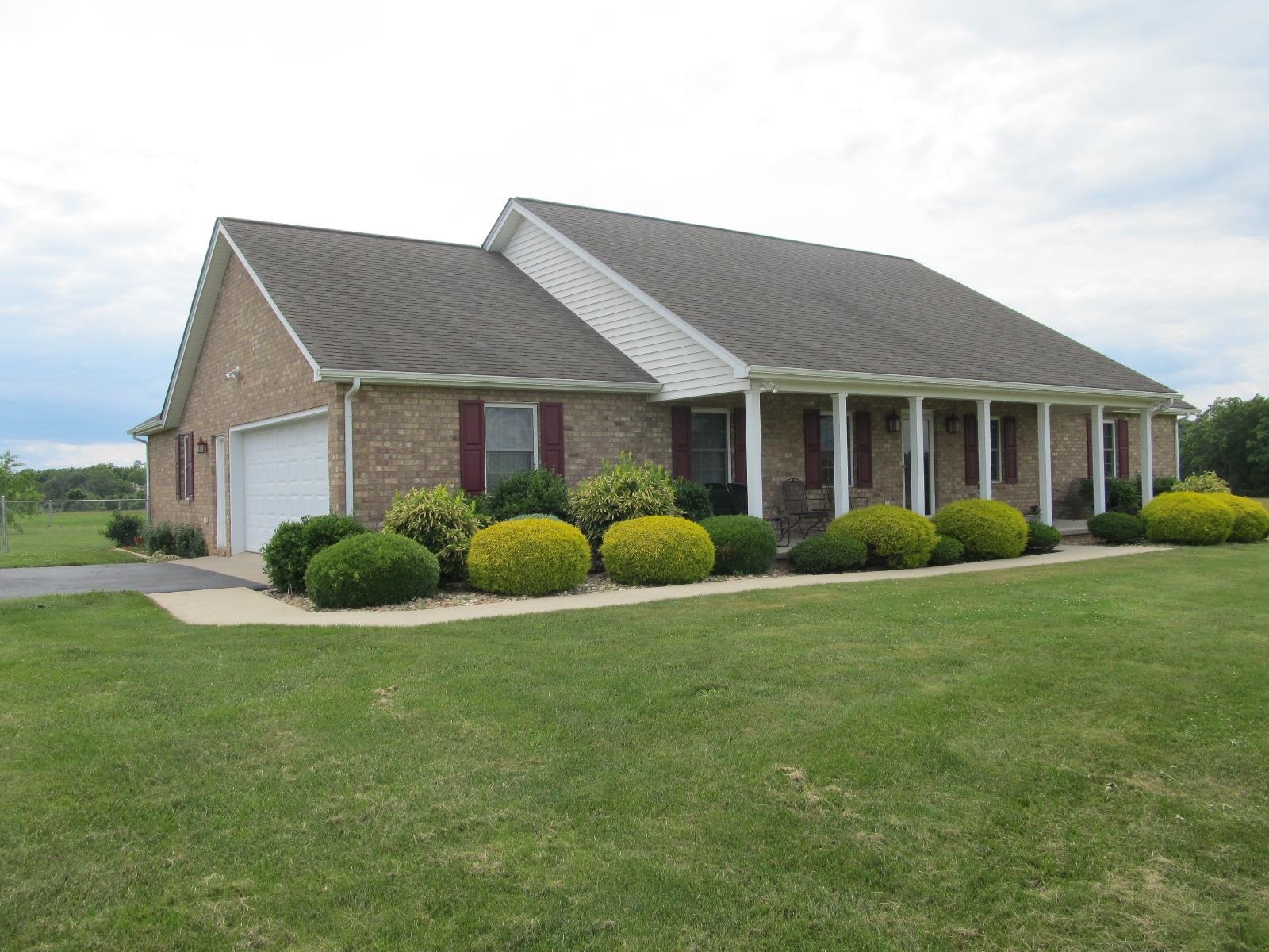 458 St James Road Fishersville, VA 22939 - Photo 38 of 61 a view of a house with a backyard