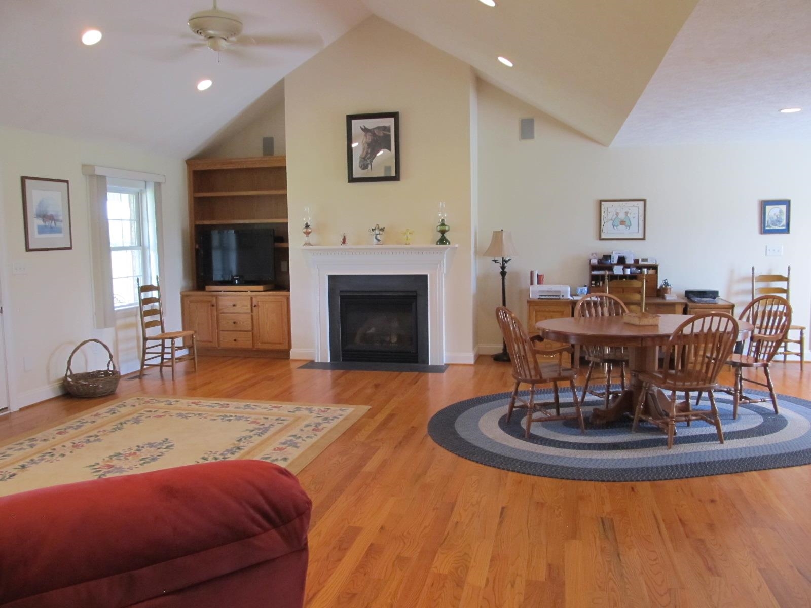 458 St James Road Fishersville, VA 22939 - Photo 4 of 61 a living room with furniture and a fireplace