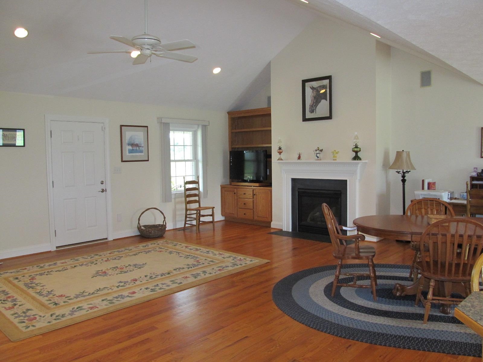 458 St James Road Fishersville, VA 22939 - Photo 5 of 61 a living room with furniture and a fireplace