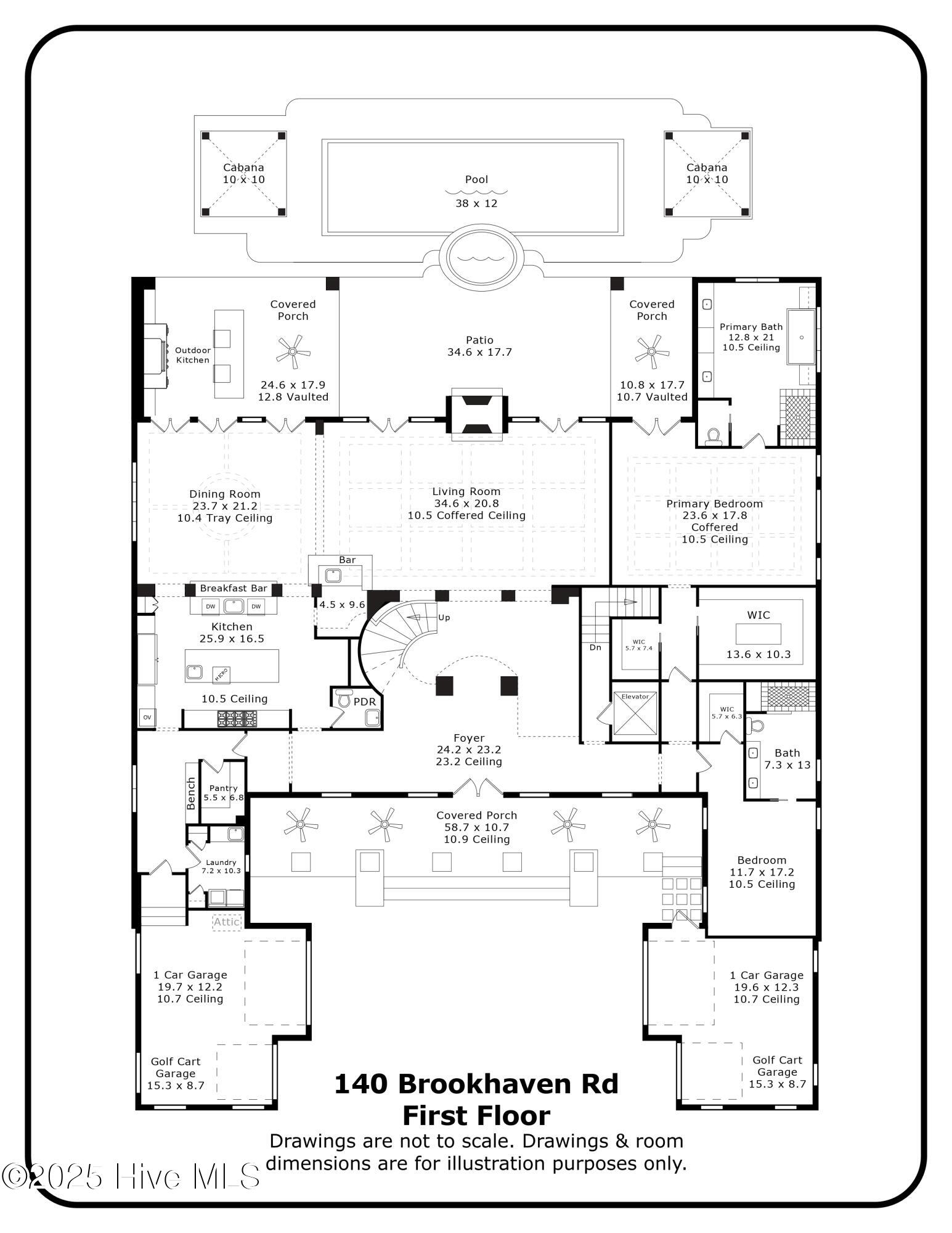 140 Brookhaven Road Pinehurst, NC 28374 - Photo 18 of 54 140 Brookhaven First FloorRd_First Floor
