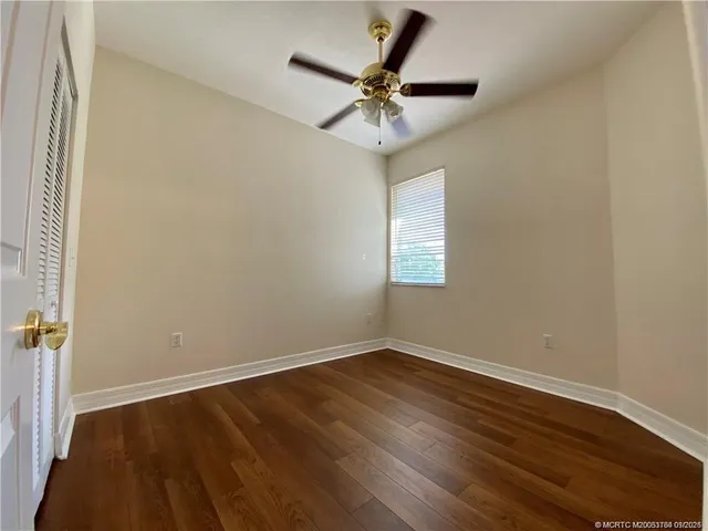 wooden floor in an empty room
