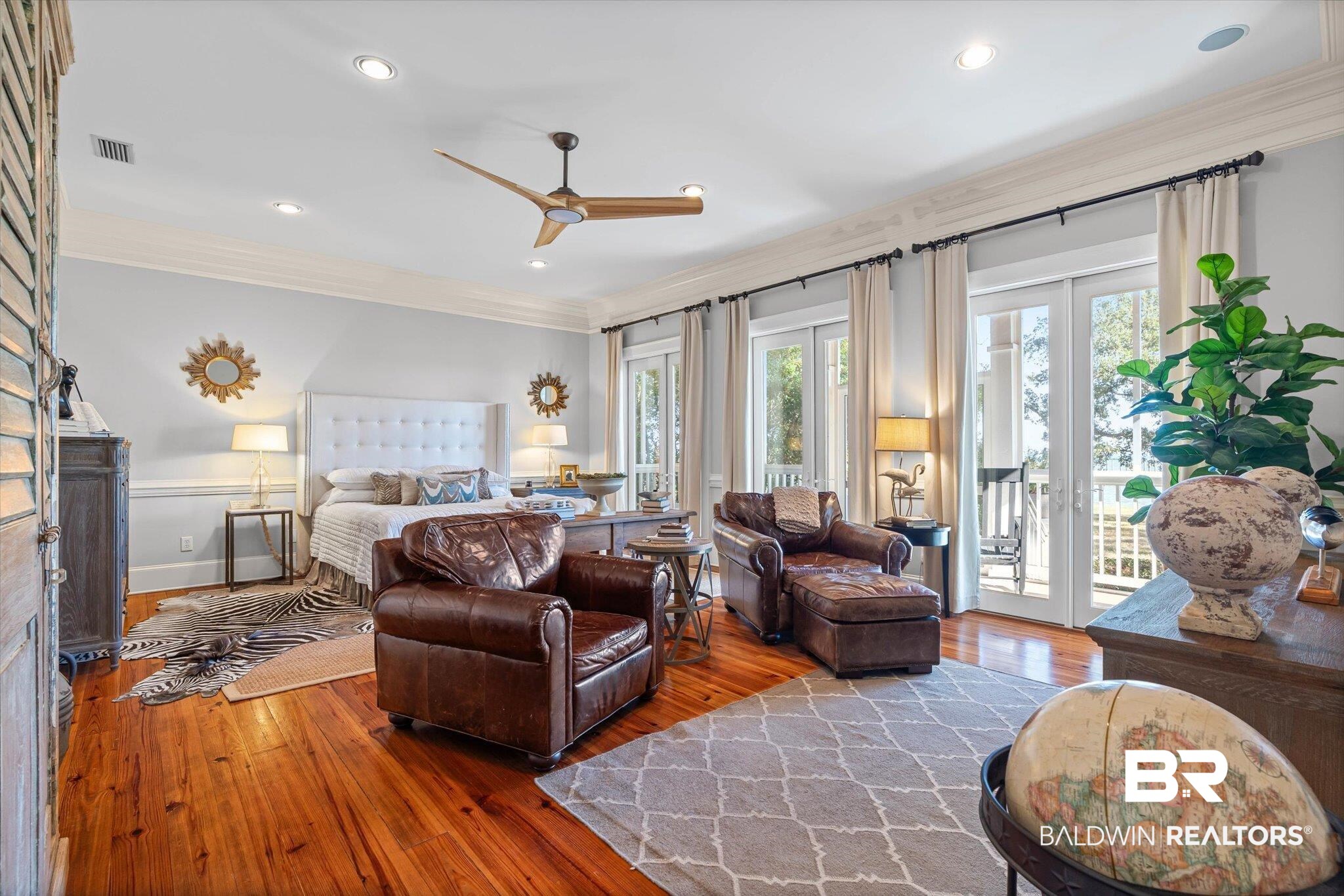 7015 Bay Road Mobile, AL 36605 - Photo 17 of 53 oversized primary bedroom with seating area