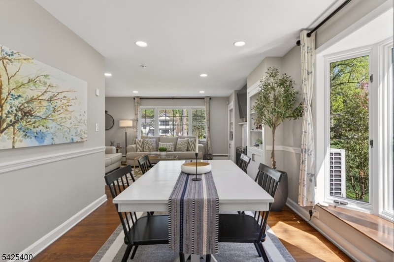 28 Spring Ridge Drive Berkeley Heights, NJ 07922 - Photo 12 of 46 a view of a dining room with furniture window and outside view
