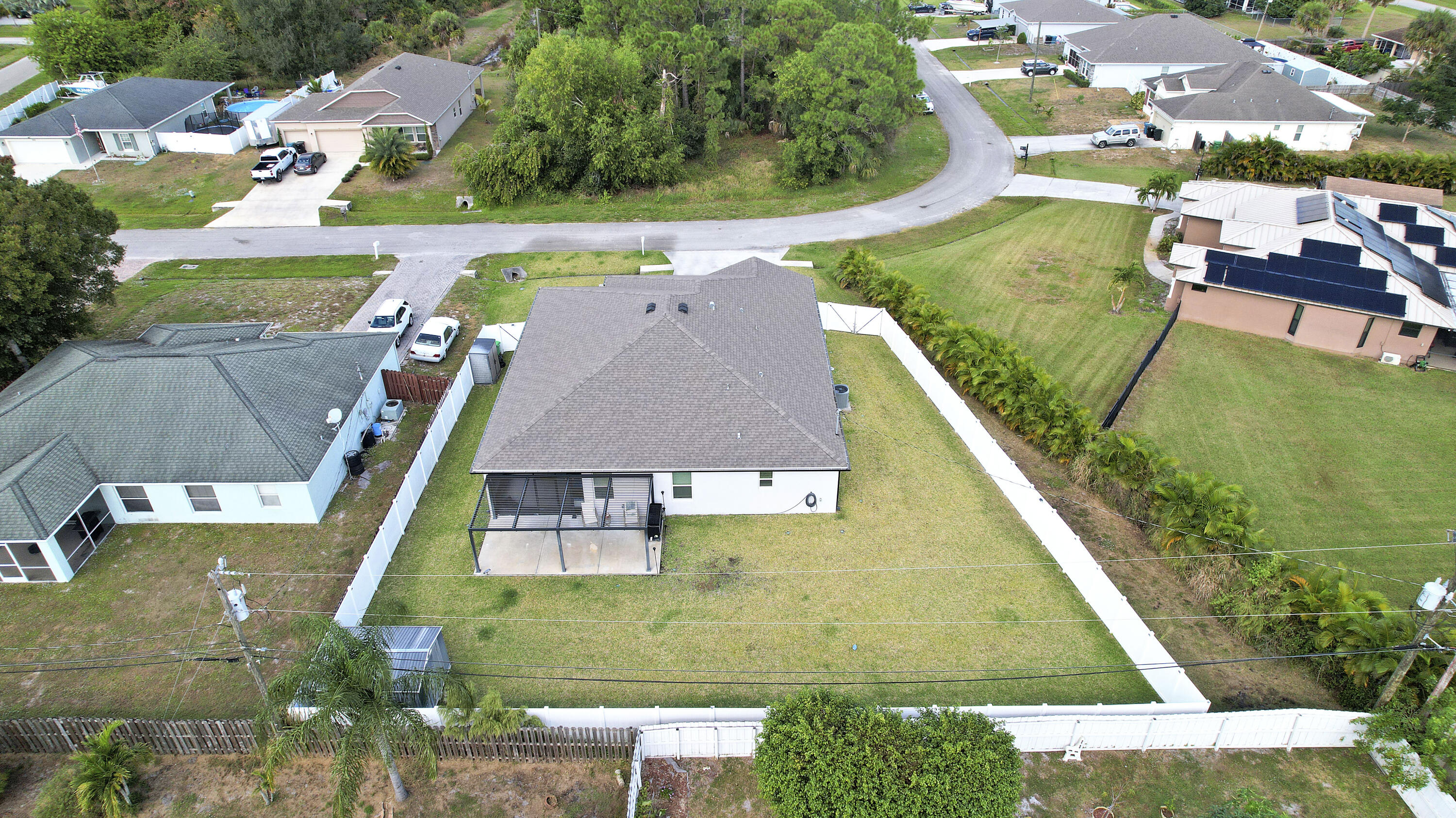 684 Southwest Jada Road Port St. Lucie, FL 34953 - Photo 6 of 48 Aerial Rear