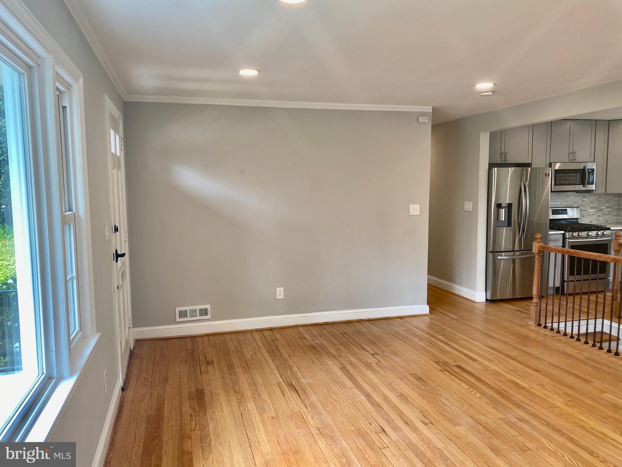 10007 Portland Road Silver Spring, MD 20901 - Photo 6 of 41 VIEW FROM LIVING/FAMILY ROOM