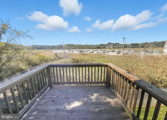 a view of city and a balcony