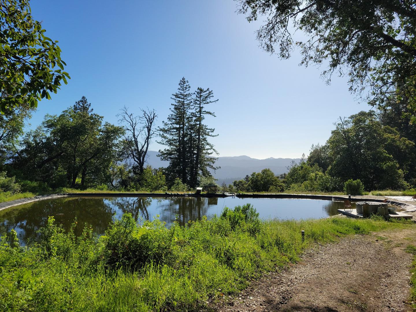 Lot 58 Skyview Ridge Road Boulder Creek, CA 95006 - Photo 18 of 52 a backyard of a house with lots of green space
