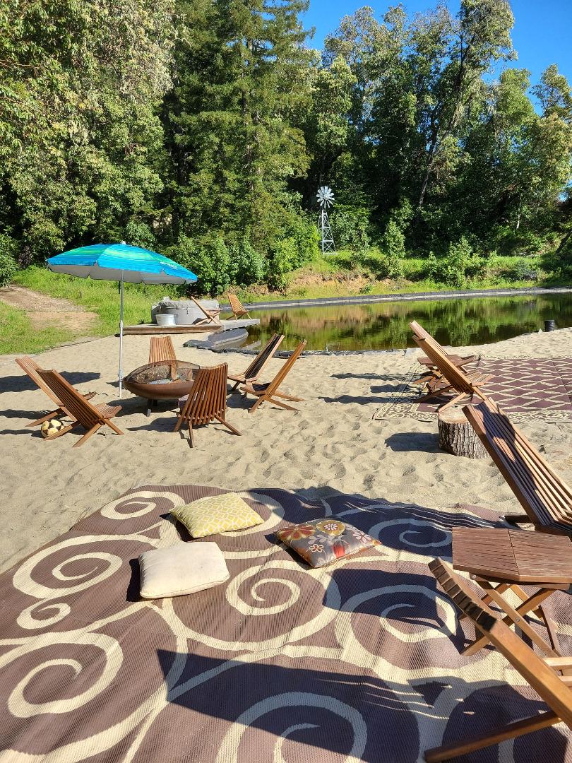 Lot 58 Skyview Ridge Road Boulder Creek, CA 95006 - Photo 24 of 52 a view of a patio with swimming pool