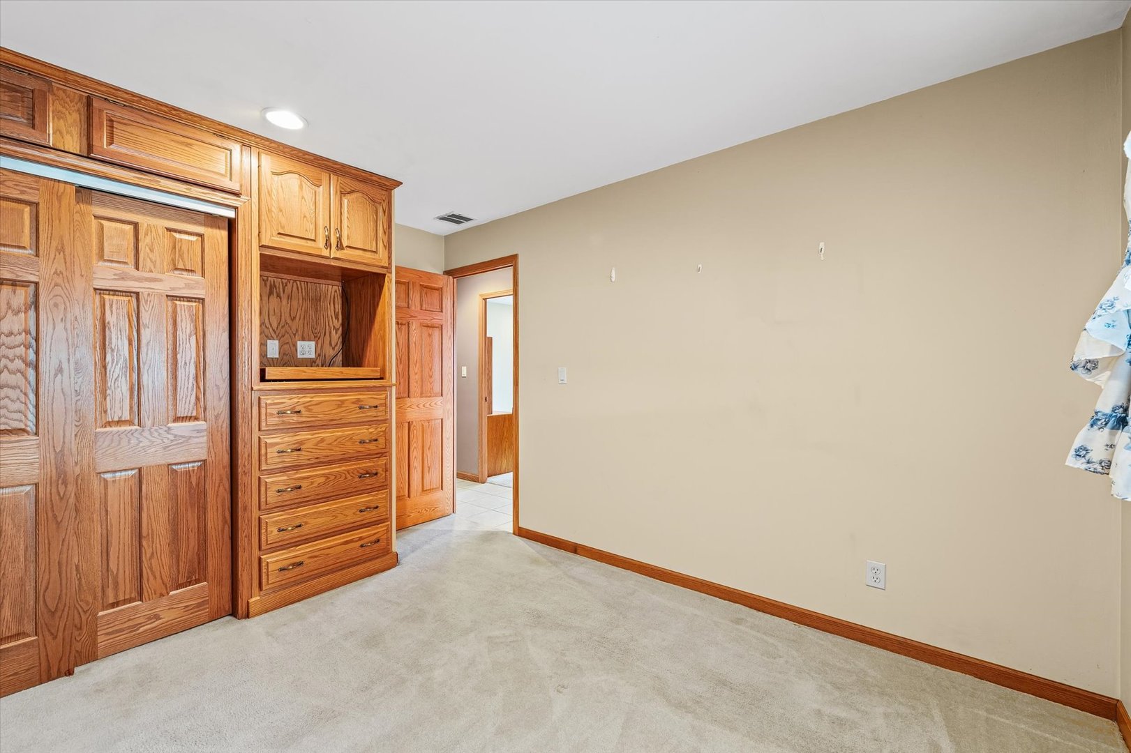 2801 West William Street Champaign, IL 61821 - Photo 22 of 30 an empty room with furniture and wooden closet