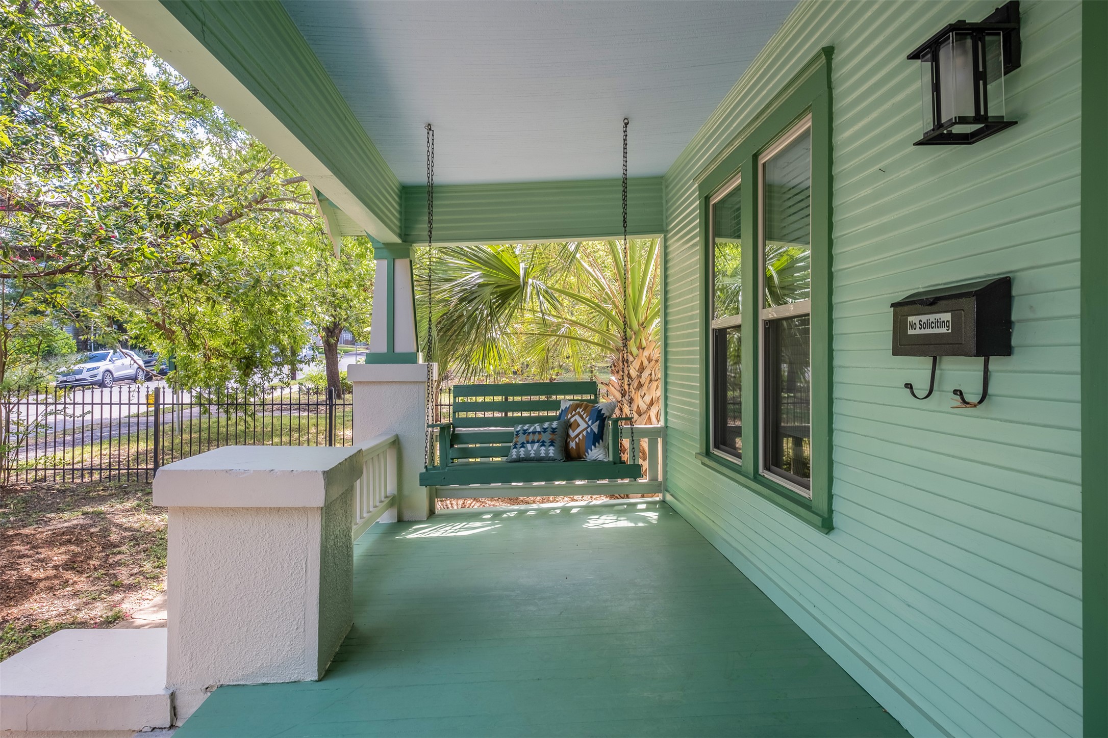903 East 14th Street Austin, TX 78702 - Photo 26 of 31 Front porch, right next to Swede Hill Park
