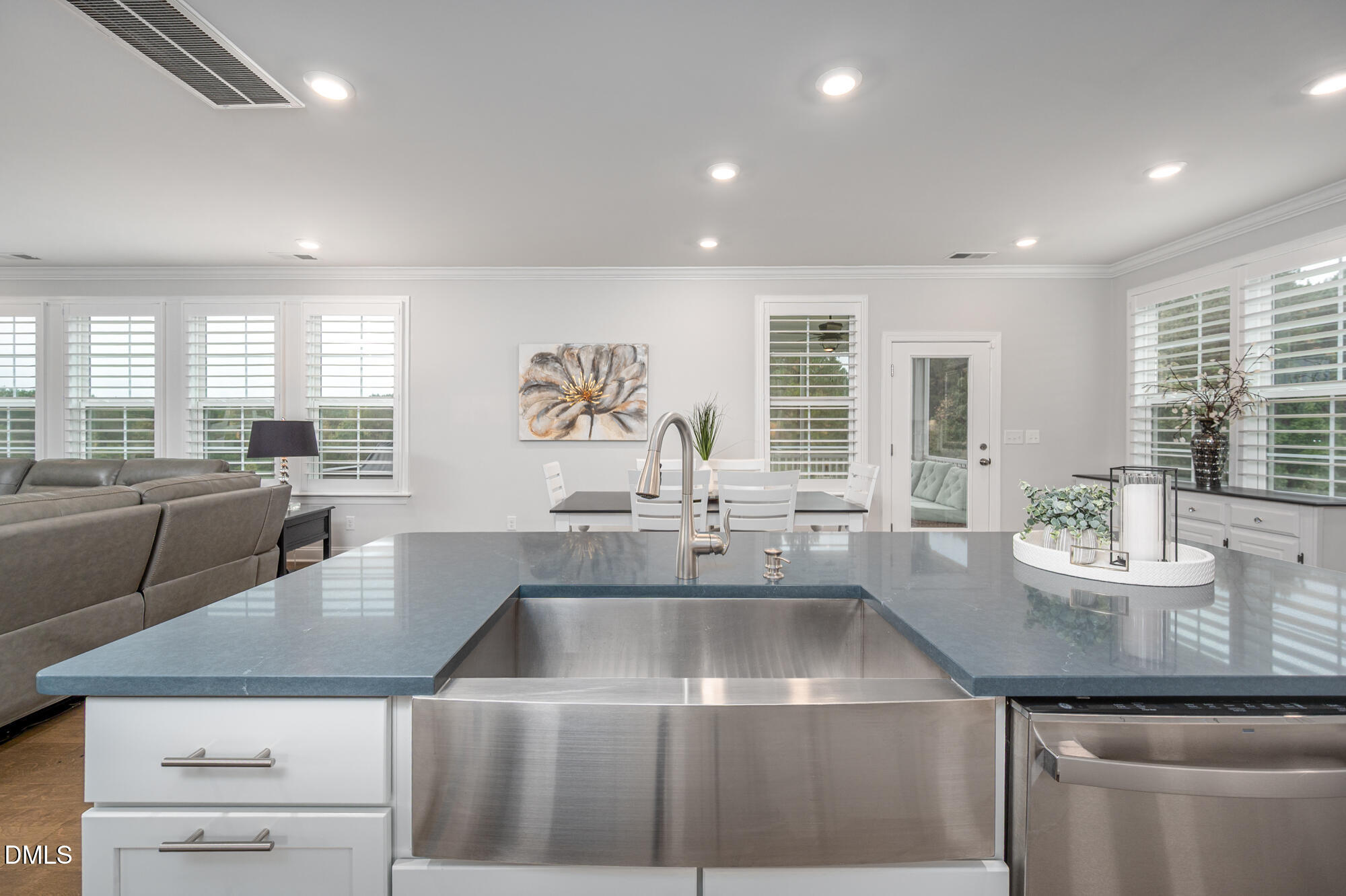 319 High Woods Ridge Chapel Hill, NC 27517 - Photo 16 of 71 a kitchen with counter top space a sink and cabinets