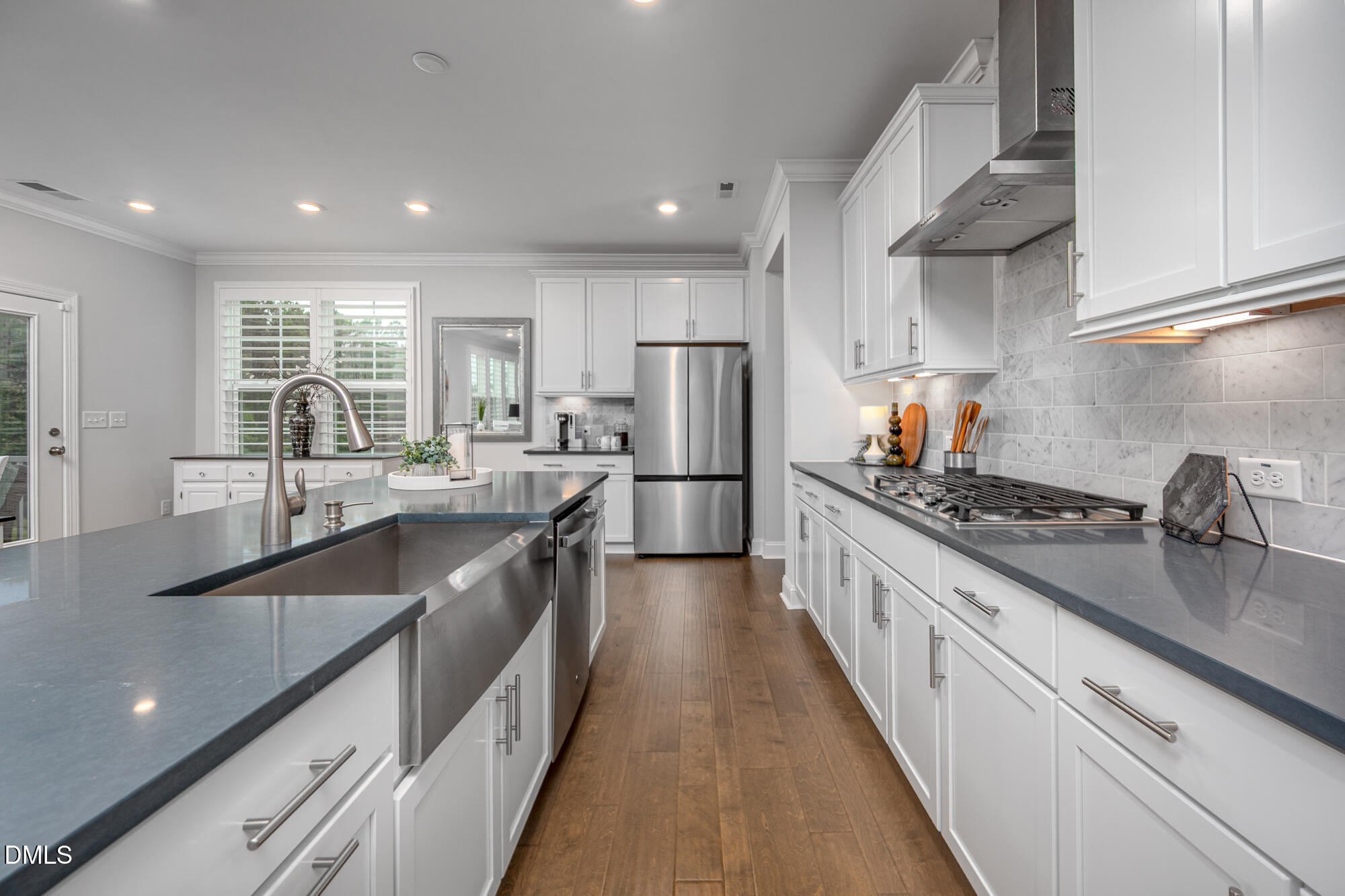319 High Woods Ridge Chapel Hill, NC 27517 - Photo 3 of 71 a large kitchen with stainless steel appliances lots of counter space and a sink