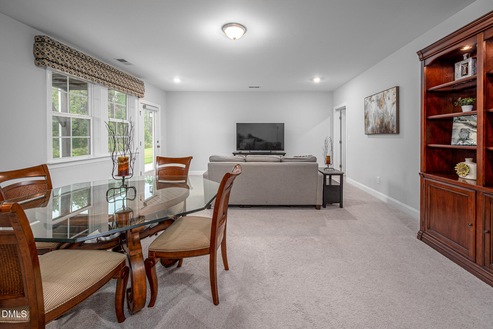 319 High Woods Ridge Chapel Hill, NC 27517 - Photo 39 of 71 a view of a workspace with furniture and a window