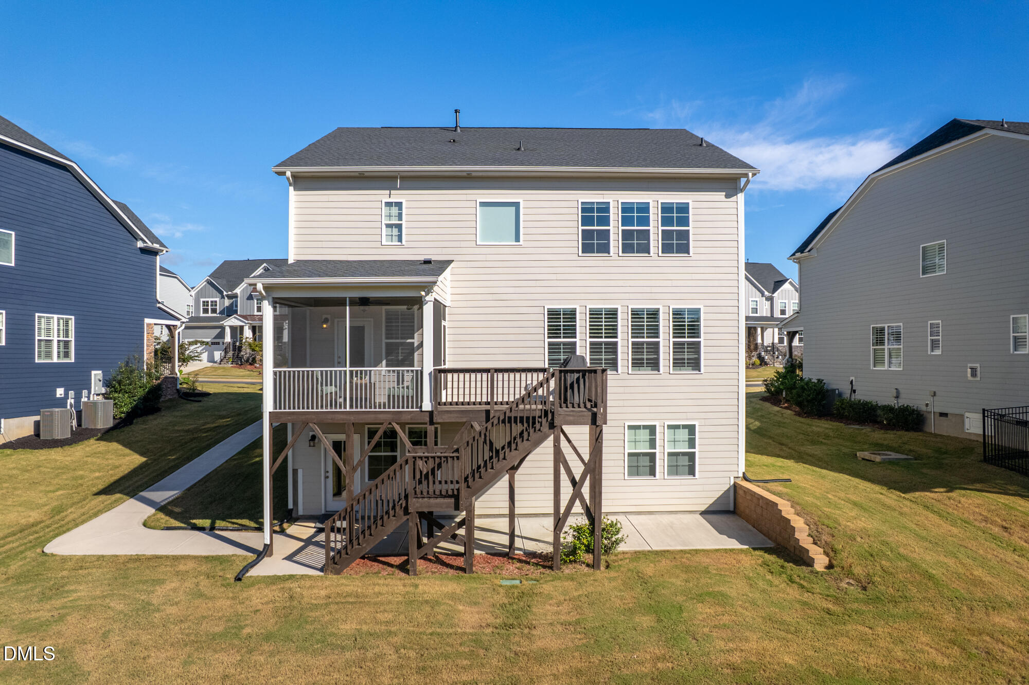 319 High Woods Ridge Chapel Hill, NC 27517 - Photo 48 of 71 a view of a house with backyard