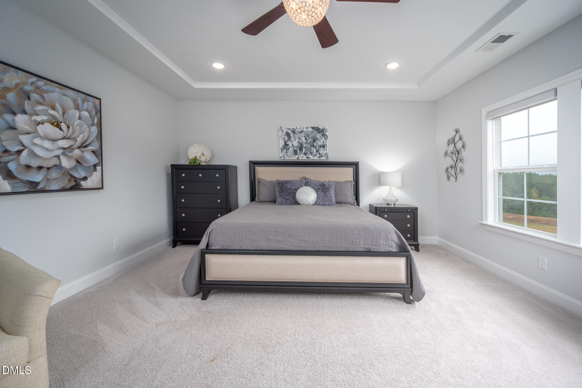 319 High Woods Ridge Chapel Hill, NC 27517 - Photo 6 of 71 a bedroom with a bed and window