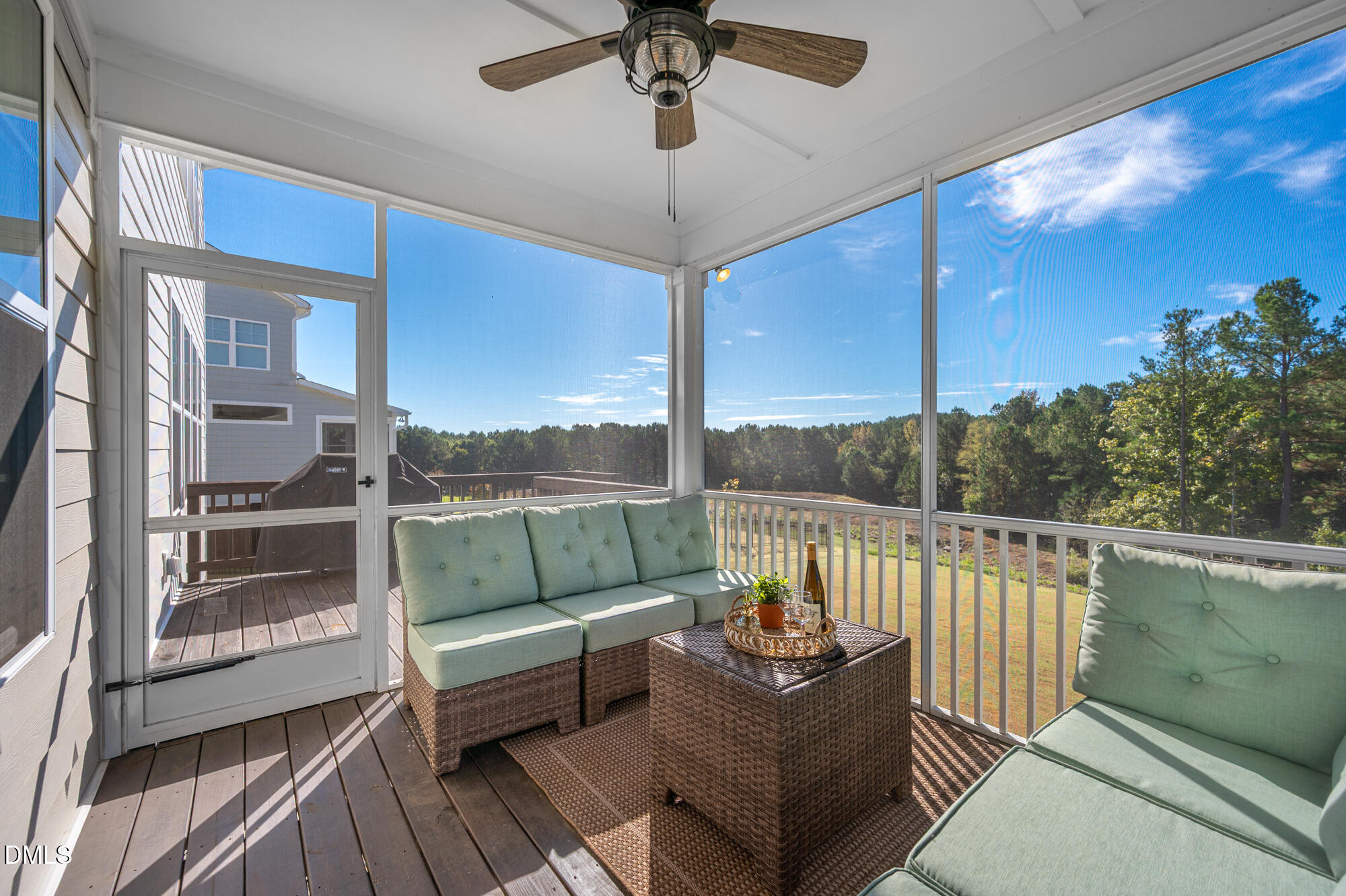 319 High Woods Ridge Chapel Hill, NC 27517 - Photo 7 of 71 Private Screen Porch