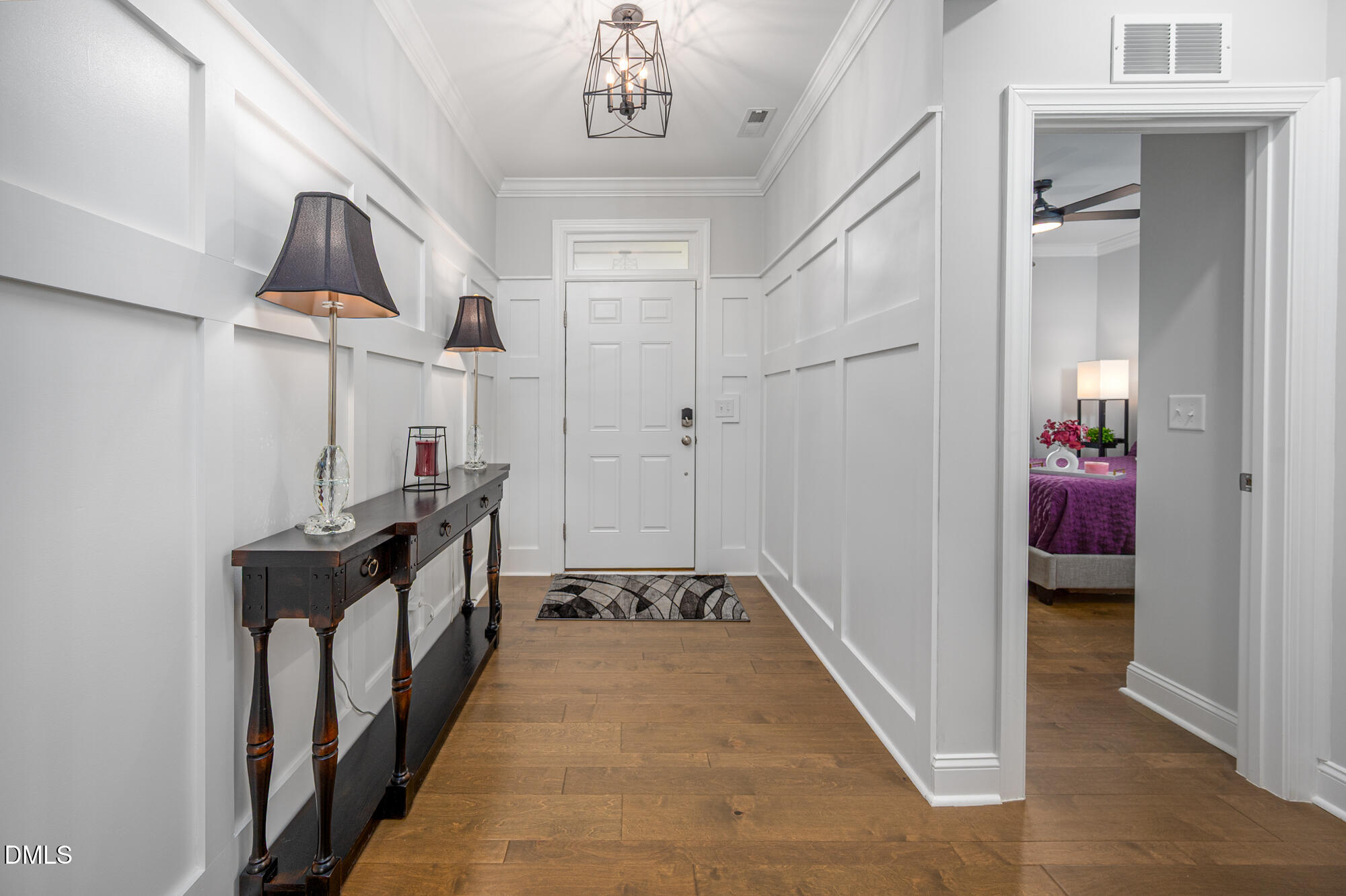 319 High Woods Ridge Chapel Hill, NC 27517 - Photo 10 of 71 a view of a hallway with a livingroom and entryway