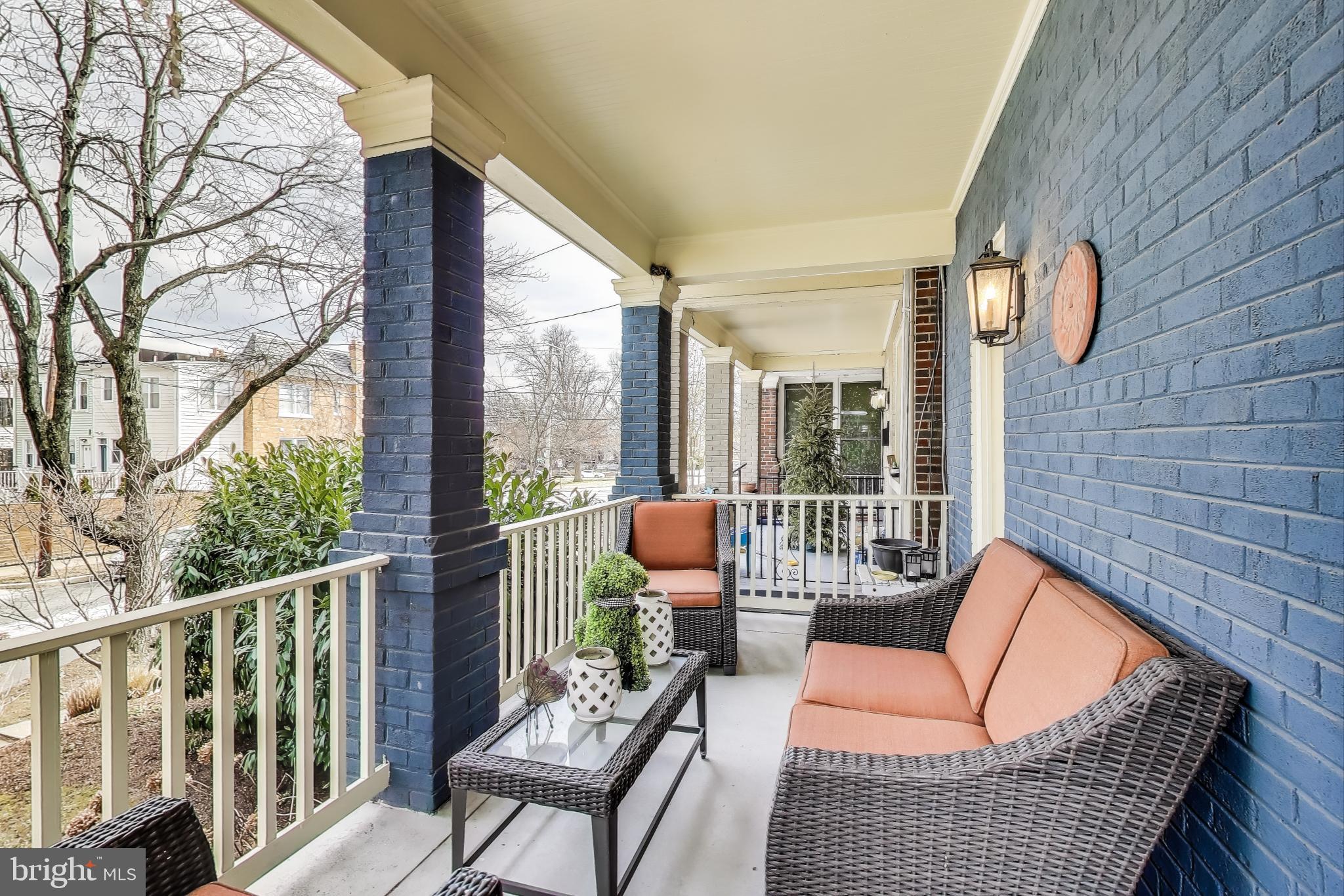 5708 4th Street Northwest Washington, DC 20011 - Photo 15 of 53 a outdoor living space with patio furniture