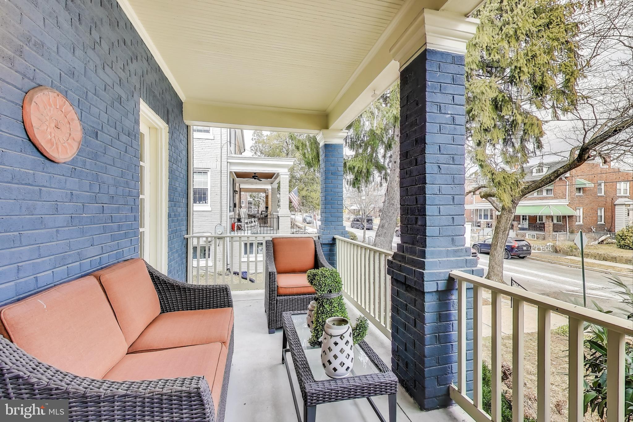 5708 4th Street Northwest Washington, DC 20011 - Photo 16 of 53 a outdoor living space with patio furniture
