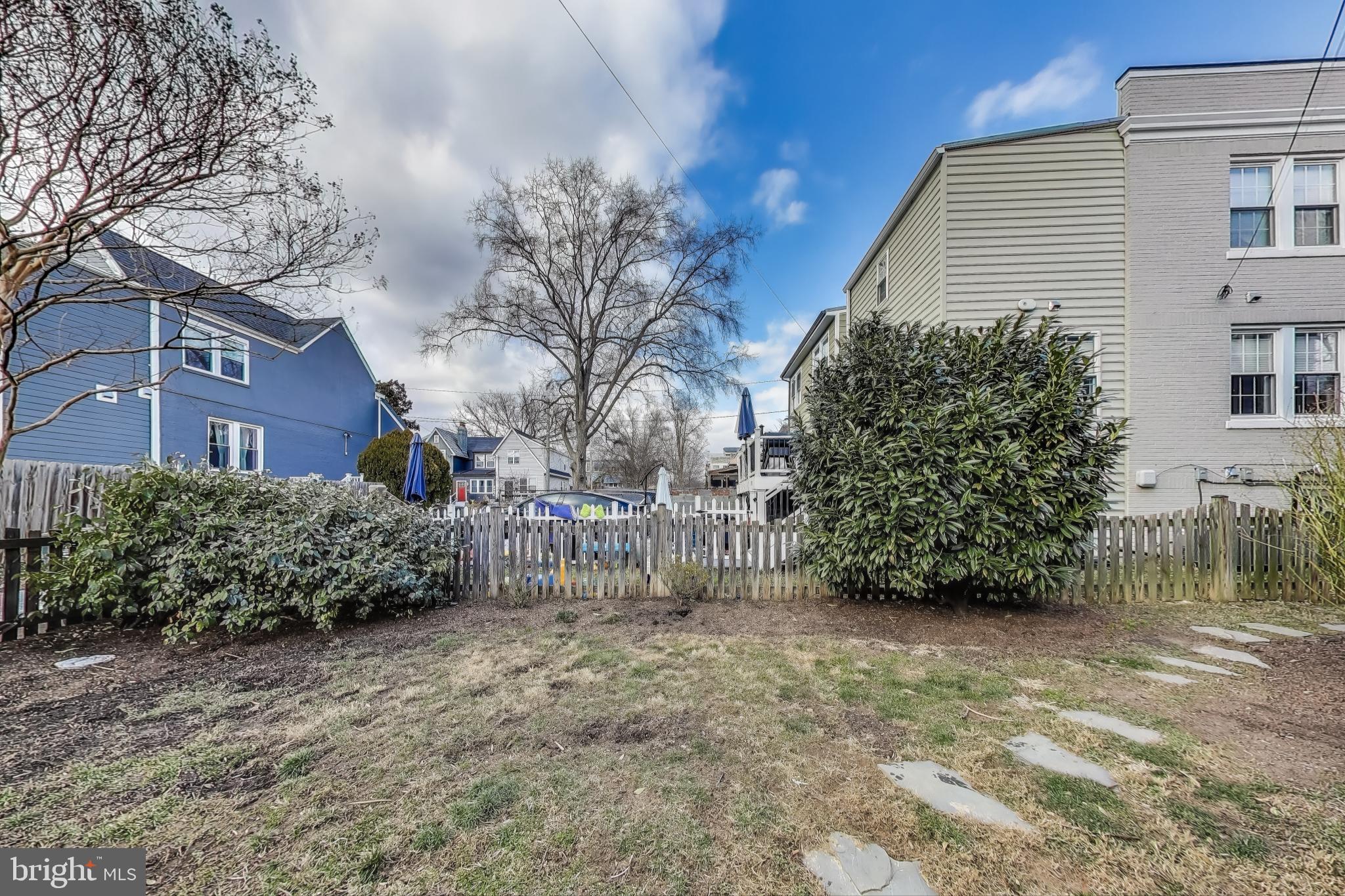 5708 4th Street Northwest Washington, DC 20011 - Photo 48 of 53 a view of a house with a yard